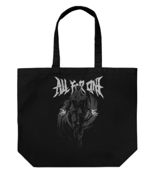 Tv Anime My Hero Academia: All For One Large Tote / Black
