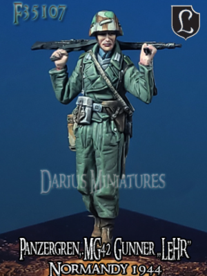 1/35 Panzer Grenadier MG42 Gunner Lehr Normandy 1944