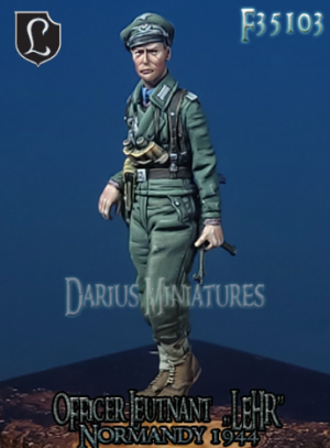 1/35 Officer Leutnant Lehr Normandy 1944