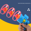 Flying Toys Luminous Flying Fairy Ejecting Outdoor Flying Saucer Spinning Frisbee Kids Toy