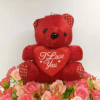 Bear With Heart I Love You Stuffed Toy For Valentine's Day
